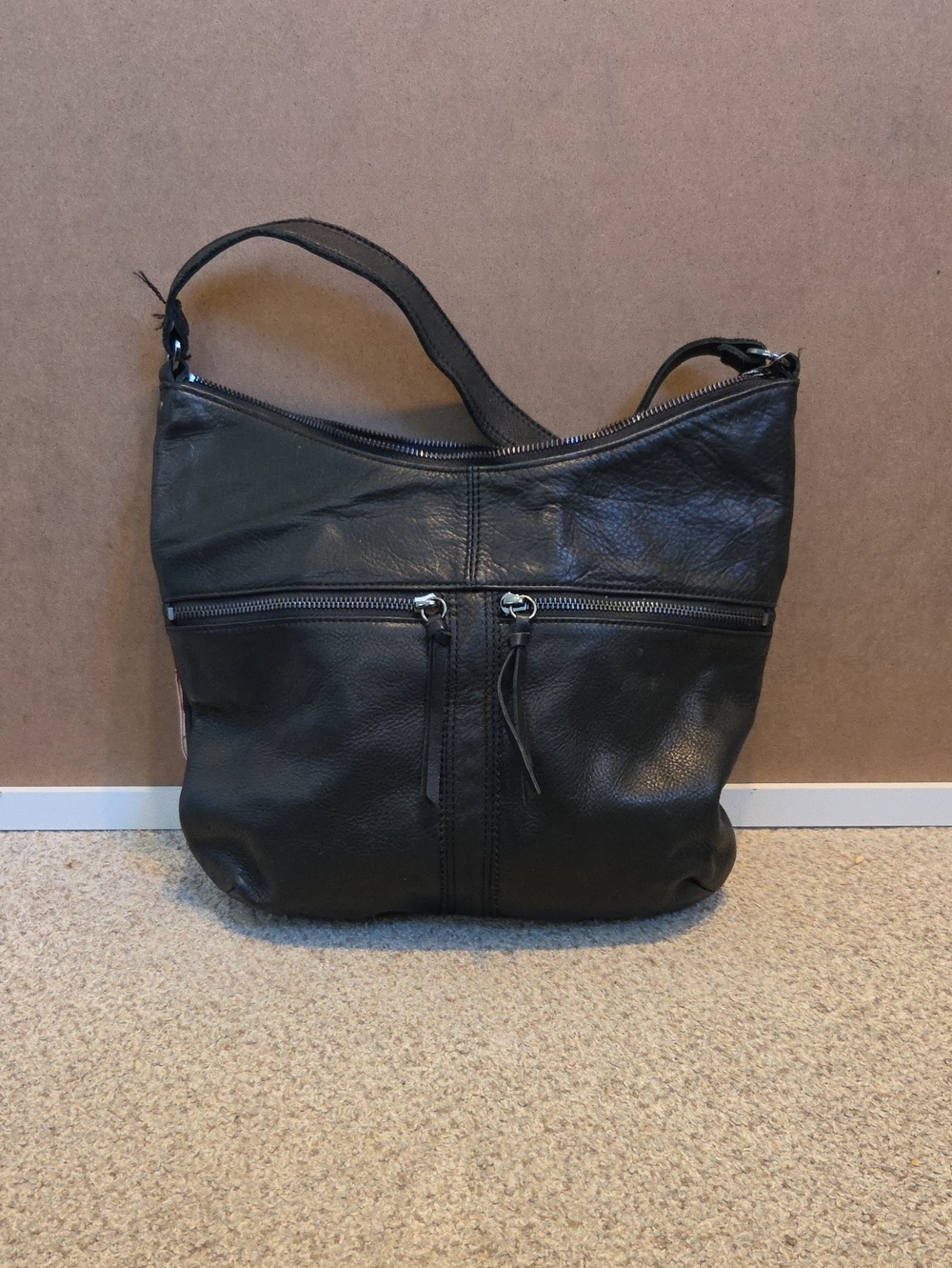 margot Hobo Bag in Black NWT